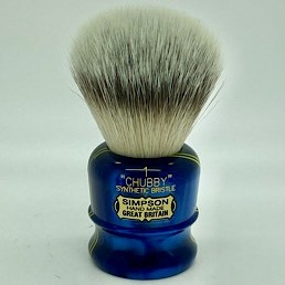 Limited Edition Chubby 1 Platinum Synthetic Fibre Royal Pearl 