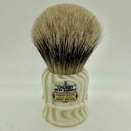 Christmas Holidays Special Edition Chubby 2 Best Badger faux Ivory Swirl