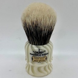 Limited Edition Chubby 2 Manchurian Badger Faux Ivory Stripe