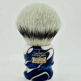 Limited Edition Chubby 2 Platinum Fibre Sapphire Candy 