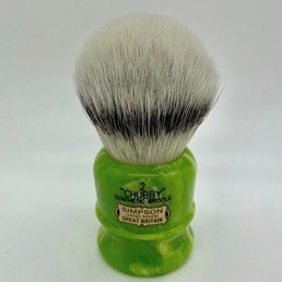 Limited Edition Chubby 2 Platinum Synthetic Lime Swirl
