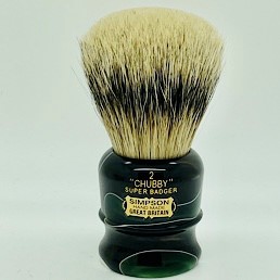 LE Chubby 2 Super (Silvertip) Badger Emerald Candy 