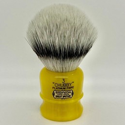 BLACK FRIDAY Chubby 3 Platinum Fibre Medallion Yellow 