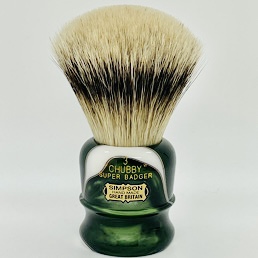 Limited Edition Chubby 3 Super (Silvertip) Badger Emerald Candy 