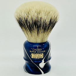 Limited Edition Chubby 3 Super (Silvertip) Badger Sapphire Candy 