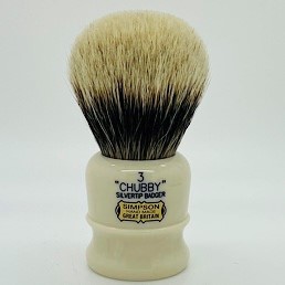 Special Edition Chubby 3 Two Band Silvertip Faux Ivory Vein