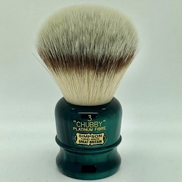 Limited Edition Chubby 3 Platinum Fibre Faux Emerald 