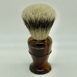Special Edition Colonel X2L Super Silvertip Badger Faux Tortoiseshell 