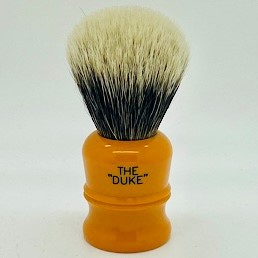 Limited Edition Duke 2 2 Band Silvertip Badger Faux Butterscotch 