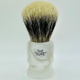 BLACK FRIDAY SALE Duke 3 Manchurian Badger White Pearl 