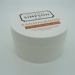 Alexander Simpson Est. 1919 Sandalwood Ultra-Glide Shave Cream