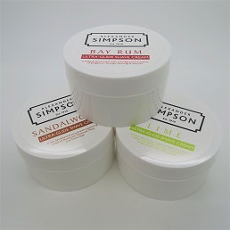 SALE Alexander Simpson Est. 1919 Ultra-Glide Shaving Cream Stack