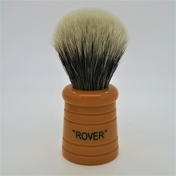 The Rover Two Band Silvertip Badger Butterscotch