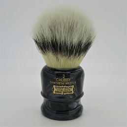 Special Edition Chubby 2 Platinum Fibre faux Ebony Marble