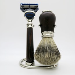 SALE Simpson Luxury Shaving Set Wenge Hardwood Fusion