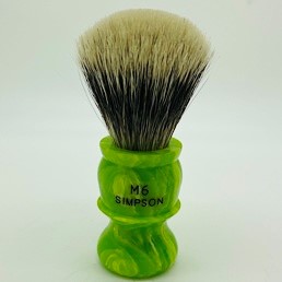 BLACK FRIDAY SALE Limited Edition M6 Manchurian Badger Lime Swirl 