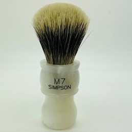 BLACK FRIDAY SALE M7 Manchurian Badger White Pearl