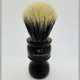 Limited Edition M7 Manchurian Dark Horn Shaving Brush