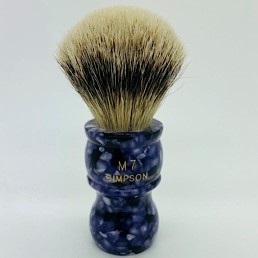 SALE Special Edition M7 Super (Silvertip) Badger Amethyst 