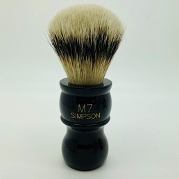 SALE M7 Super (Silvertip) Badger Faux Ebony 