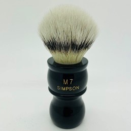 Special Edition M7 Synthetic Ebony Shaving Brush