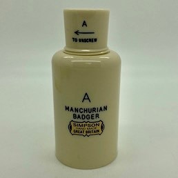 Limited Edition Major M1 Manchurian Badger Faux Ivory Shaving Brush 