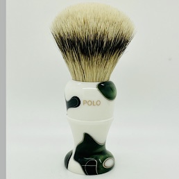 Limited Edition Polo 14 Super (Silvertip) Badger Emerald Candy 