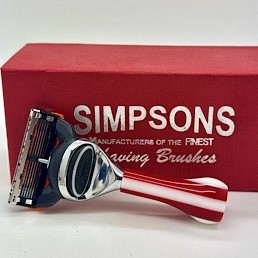 Wayfarer 'Candy Cane' Mini Fusion Razor 