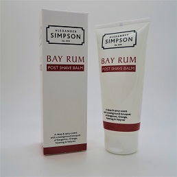SALE Alexander Simpson Est. 1919 Bay Rum Post Shave Balm