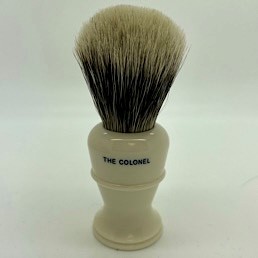 Colonel X2L Manchurian Badger Faux Ivory 